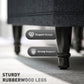 HOMCOM Storage Ottoman, Linen Fabric End of Bed Bench with Button Tufted Storage Bench for Bedroom, Grey | The Comfy Couch Canada
