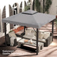 Outsunny Gazebo Replacement Canopy 9.8&