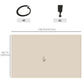 Outsunny Gazebo Curtain 10&