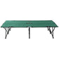 Outsunny 76 Two Person Folding Camping Cot Outdoor Portable Double Cot Wide Military Sleeping Bed w/ Carrying Bag Green | The Comfy Couch Canada